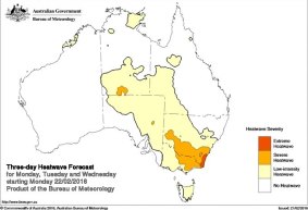 The Bureau of Meteorology is predicting severe heatwave conditions across southern NSW and the ACT. 