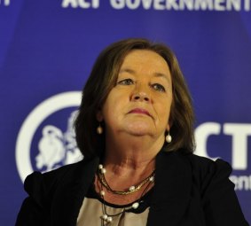 Joy Burch: The minister's decision to allow $50 notes into poker machines has been reversed.