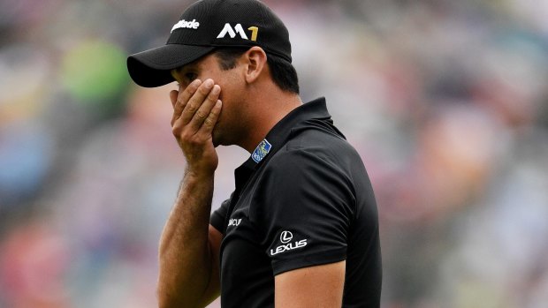 Close finish: Jason Day came second by one shot.