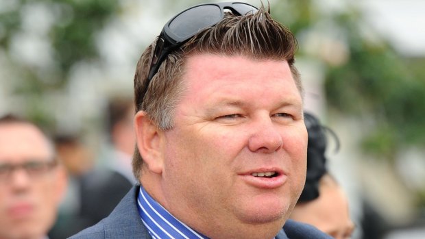 Charged: Racing identity  Richard Callander has been charged over the sale of Lil Ceasar