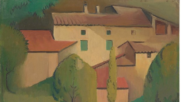 Provencale farmhouse (detail), 1928