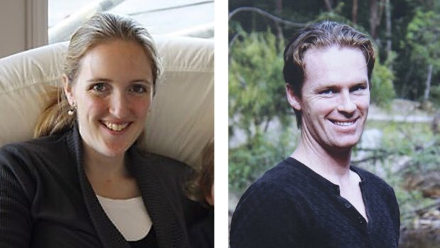 Katrina Dawson and Tori Johnson, victims of the Lindt Cafe siege two years ago.  
