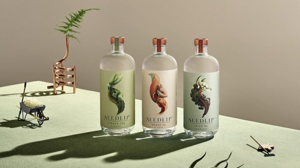 Seedlip's range of non-alcoholic "spirits".