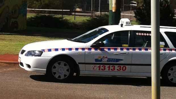 A woman captured a Swan Taxis driver doing a poo in a park in Leederville.