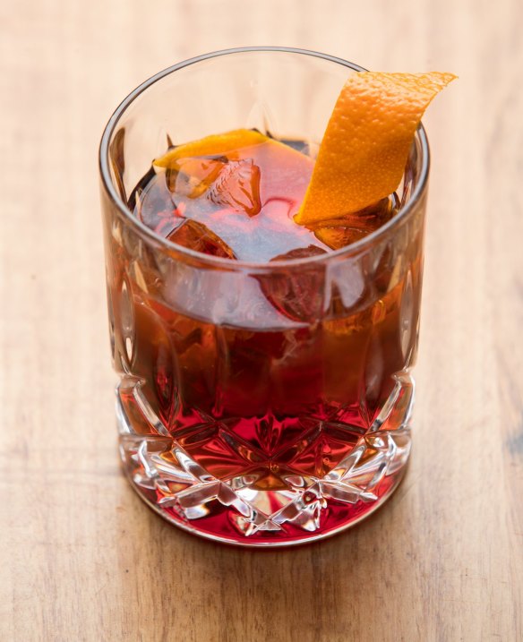 Dark negroni, from a list of five.