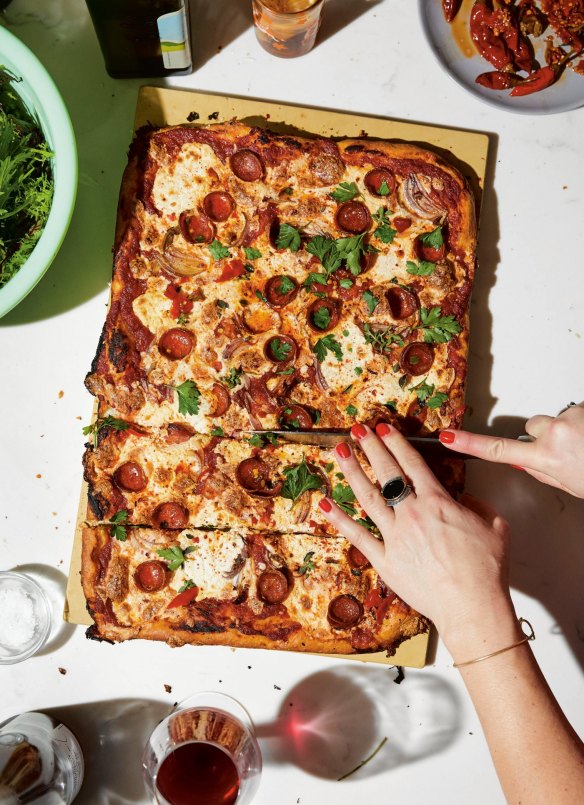 Roman says pizza is the 'essence' of her soul. See Roman's recipes to host your own pizza party.