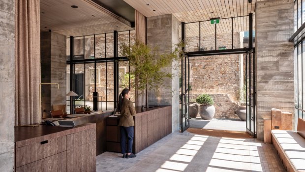 Inside it's a gorgeously tactile haven of exposed brick, warm wood and stonework.