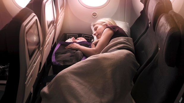 Air New Zealand has made its Skycouch seat more family friendly.