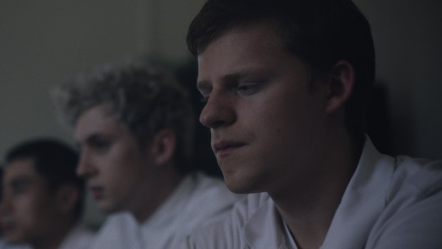Lucas Hedges stars as Jared, who has no doubt that he's gay, but he's not sure that he wants to be.