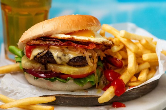 RecipeTin's ode to the classic Aussie corner-shop burger.