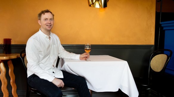 Owner-chef Phil Wood at Ursula's in Paddington.