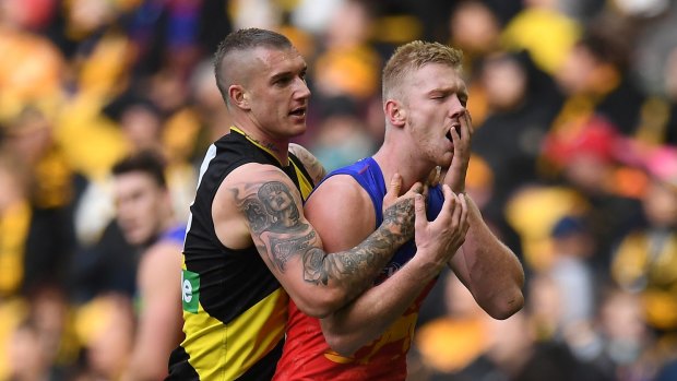 Dustin Martin has been handed fines by the match review panel.