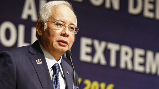 Scandal-ridden: Malaysian Prime Minister Najib Razak.