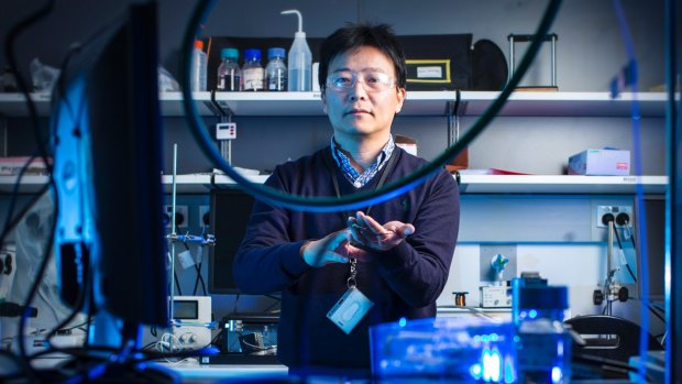 Jun Chen suggests being able to convert body temperature to electricity means we could "power" tech with fitness.