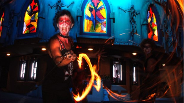 On fire: Dracula's serves up to 600 patrons a night.