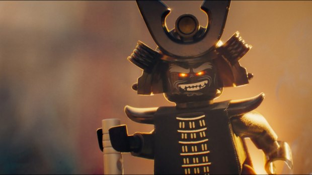 Echoes of Darth Vader: Garmadon (voiced by Justin Theroux) in the Lego Ninjago Movie.