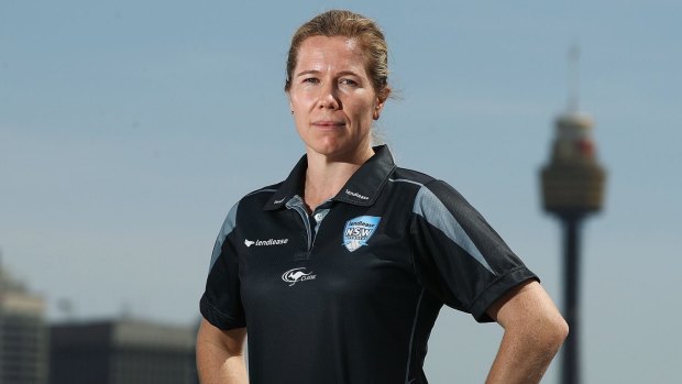 In the money: Alex Blackwell is part of the NSW Breakers team that has turned professional.