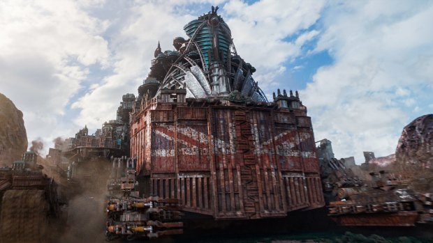 <i>Mortal Engines</I> brings a world of moveable 'predator' cities to the big screen.