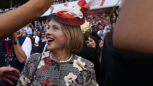 Eyes on the Doncaster: Trainer Gai Waterhouse.