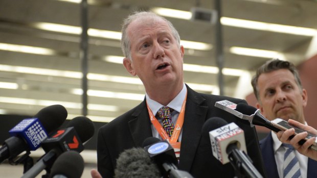 Sydney Trains chief executive Howard Collins.