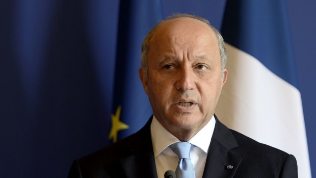 French Foreign Affairs minister Laurent Fabius.