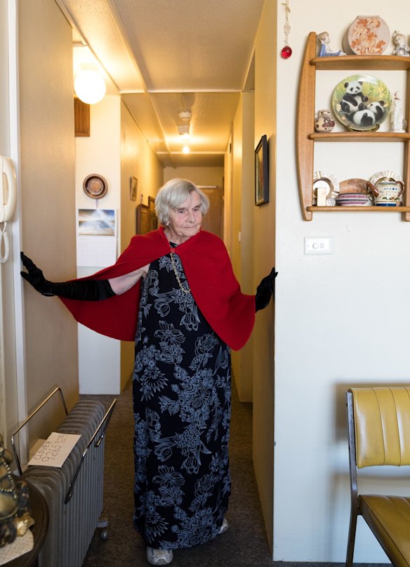 Myra has lived in the building since 2008.