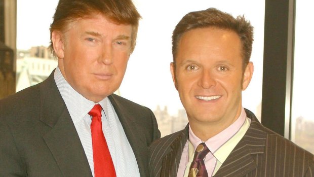 Donald Trump and Mark Burnett in 2008. 