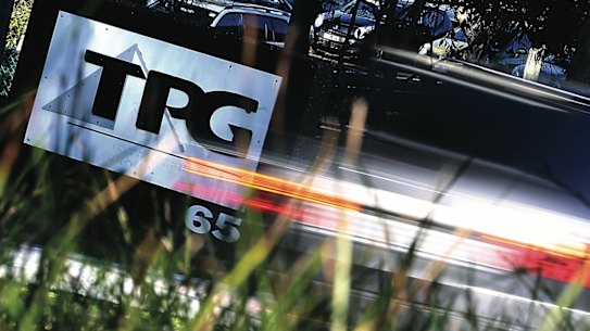 TPG shares have been savaged. 