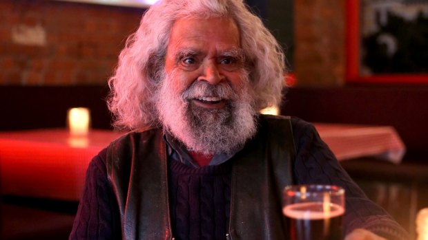 Australian actor, musician, potter and Aboriginal elder Jack Charles.