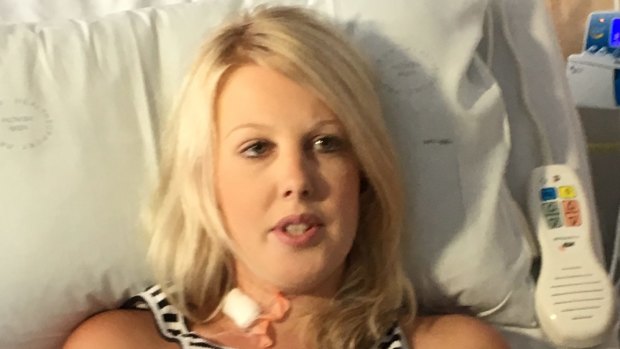 Emergency: Ashley Buchanan remains in Wollongong Hospital.