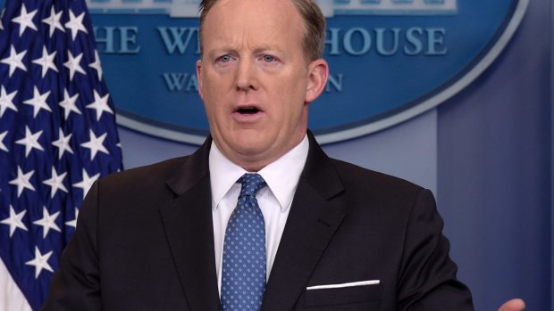 White House press secretary Sean Spicer said he was not aware of any meetings. 