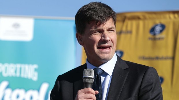  Also under threat: Liberal MP Angus Taylor