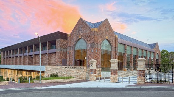 At the centre of the controversy: Knox Grammar.