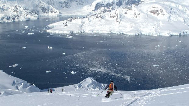 Skiing in Antarctica: The ultimate thing to add to your bucket-list.