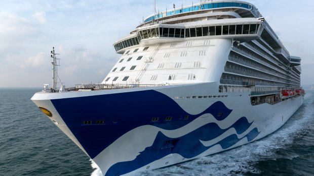 Majestic Princess was due to sail from Sydney to New Zealand on November 5.