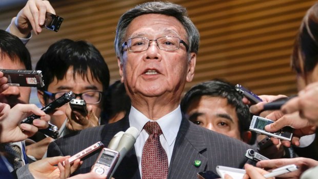"It's the same thing over and over again every time. I'm speechless": Takeshi Onaga, Okinawa's governor.