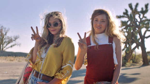 Elizabeth Olsen (left) and Aubrey Plaza in Ingrid Goes West.