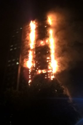 The housing estate tower is White City.