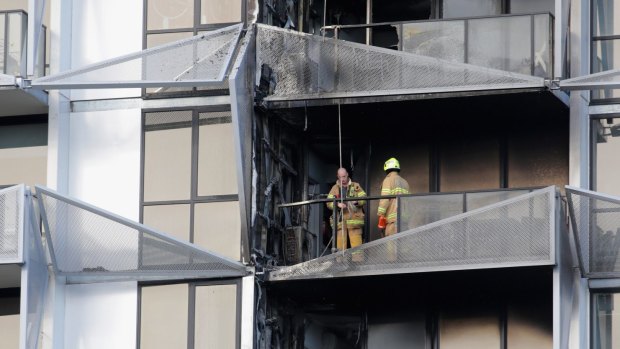 A 2013 fire at the Lacrosse building in Docklands prompted the initial VBA probe.