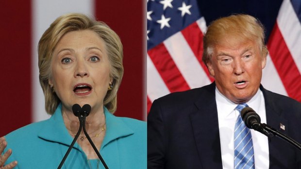 The two US presidential nominees Hillary Clinton and Donald Trump did not appear together at the forum.