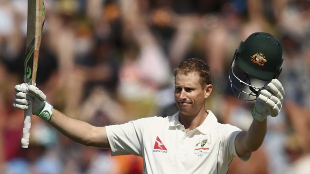 Doubts: Adam Voges is still concerned about the pink ball