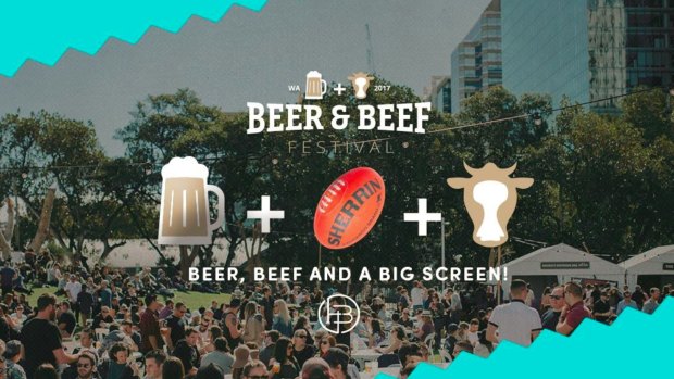 The Beer & Beef Festival will now showcase the AFL Grand Final on a big screen at next Saturday's event.