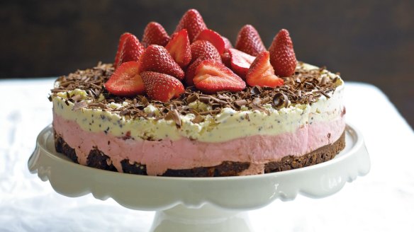 Use store-bought ice-cream in this cheat's ice-cream cake.