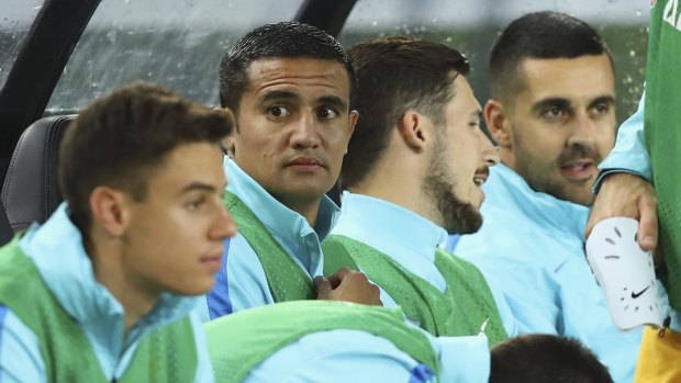 Spectator: Tim Cahill has been an unused substitute in two of the last six world cup qualifiers.