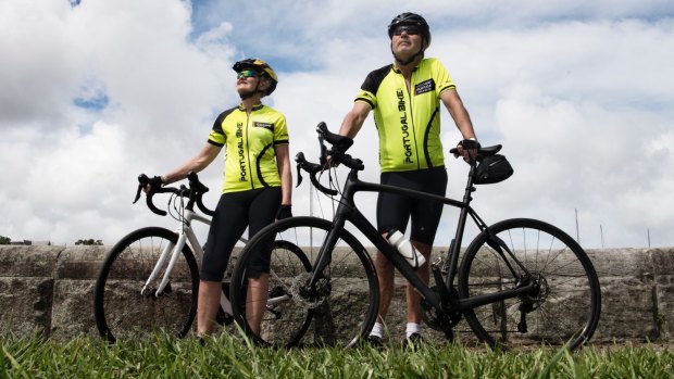 Charles Gardner and his partner Fiona Emsley  are riding in the Tour de France spin-off event L'Etape on Saturday. 