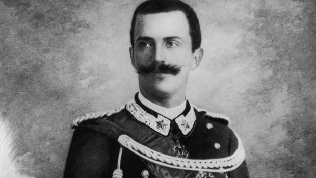 Victor Emmanuel III, King of Italy (1869 - 1947), circa 1895. 