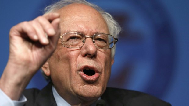 Vermont Senator Bernie Sanders has questioned Hillary Clinton's political judgment.