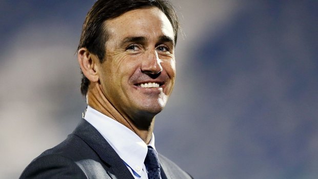 Obvious choice: Andrew Johns would reinvigorate the Blues.