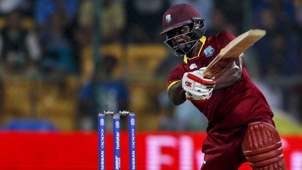 Qualified: The West Indies victory over South Africa has sent them into the semi finals of the World Twenty20.