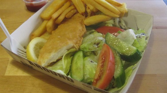 The "Bliss Fish" and chips and Newtown's latest vegan takeaway.